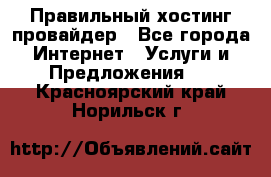 Правильный хостинг провайдер - Все города Интернет » Услуги и Предложения   . Красноярский край,Норильск г.